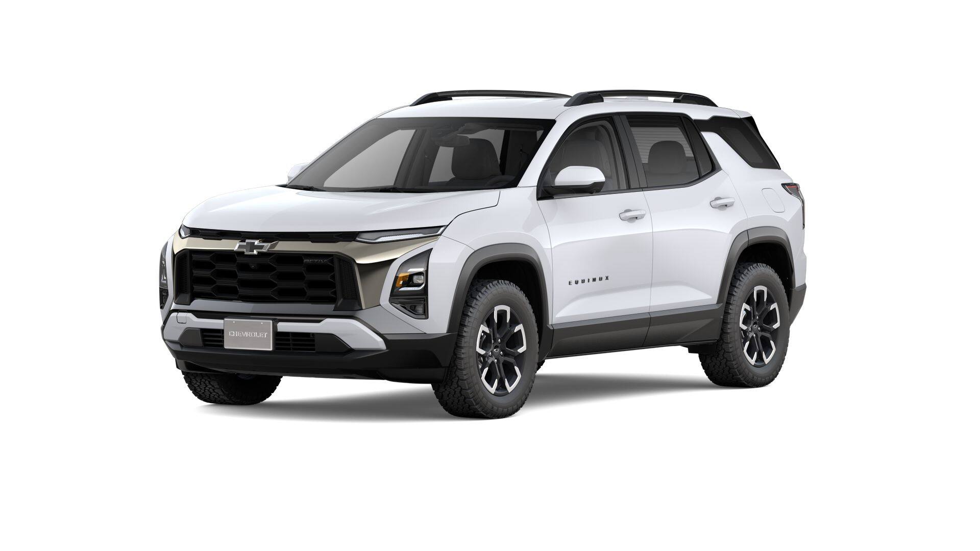 2026 Chevrolet Equinox ACTIV in Polar White Tricoat — front three-quarter view